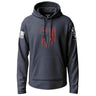 America 250 Tattered Flag Graphic Lightweight Hoodie