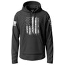 2nd Amendment Distressed Flag Tactical Graphic Lightweight Hoodie