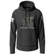 555th Heavy Rickshaw Stencil Lightweight Hoodie Lightweight Hoodie 90013-S-BK-THIN