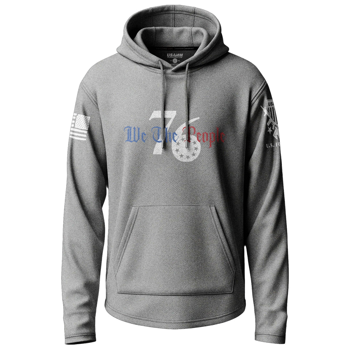 '76 - We the People Lightweight Hoodie Lightweight Hoodie 90009-S-HG-THIN