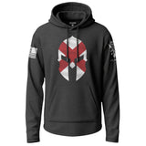 Alabama State Flag Spartan Lightweight Hoodie Lightweight Hoodie 90025-S-BK-THIN