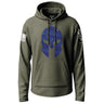 Alaska State Flag Spartan Lightweight Hoodie Lightweight Hoodie 90027-S-MG-THIN