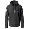 Oklahoma Flag Rifle Graphic Lightweight Hoodie Lightweight Hoodie 90036-S-BK-THIN