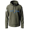Oklahoma Flag Rifle Graphic Lightweight Hoodie Lightweight Hoodie 90036-S-MG-THIN