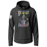 Abraham Lincoln Comic Cover Graphic Lightweight Hoodie Lightweight Hoodie 90050-S-BK-THIN