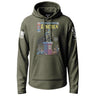 Abraham Lincoln Comic Cover Graphic Lightweight Hoodie Lightweight Hoodie 90050-S-MG-THIN