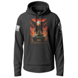 M1A2 Eagle Graphic Lightweight Hoodie Lightweight Hoodie 90018-S-BK-THIN