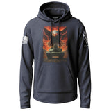 M1A2 Eagle Graphic Lightweight Hoodie Lightweight Hoodie 90018-S-NAVY-THIN