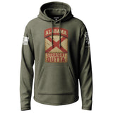 Straight Outta Alabama State Graphic Lightweight Hoodie Lightweight Hoodie 90024-S-MG-THIN
