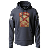 Straight Outta Alabama State Graphic Lightweight Hoodie Lightweight Hoodie 90024-S-NAVY-THIN
