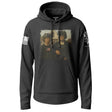 Tactical American Gothic Graphic Lightweight Hoodie Lightweight Hoodie 90030-S-BK-THIN