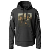 Tactical American Gothic Graphic Lightweight Hoodie Lightweight Hoodie 90030-S-BK-THIN