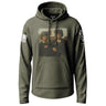 Tactical American Gothic Graphic Lightweight Hoodie Lightweight Hoodie 90030-S-MG-THIN