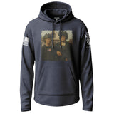 Tactical American Gothic Graphic Lightweight Hoodie Lightweight Hoodie 90030-S-NAVY-THIN