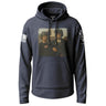 Tactical American Gothic Graphic Lightweight Hoodie Lightweight Hoodie 90030-S-NAVY-THIN