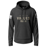 American Values Graphic Lightweight Hoodie Lightweight Hoodie 90031-S-BK-THIN