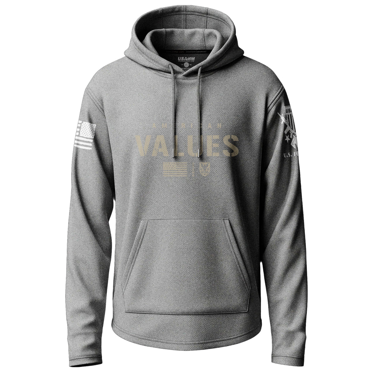 American Values Graphic Lightweight Hoodie Lightweight Hoodie 90031-S-HG-THIN