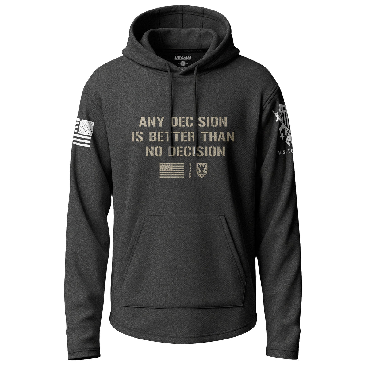 Any Decision Is Better Than No Decision Lightweight Hoodie Lightweight Hoodie 90033-S-BK-THIN