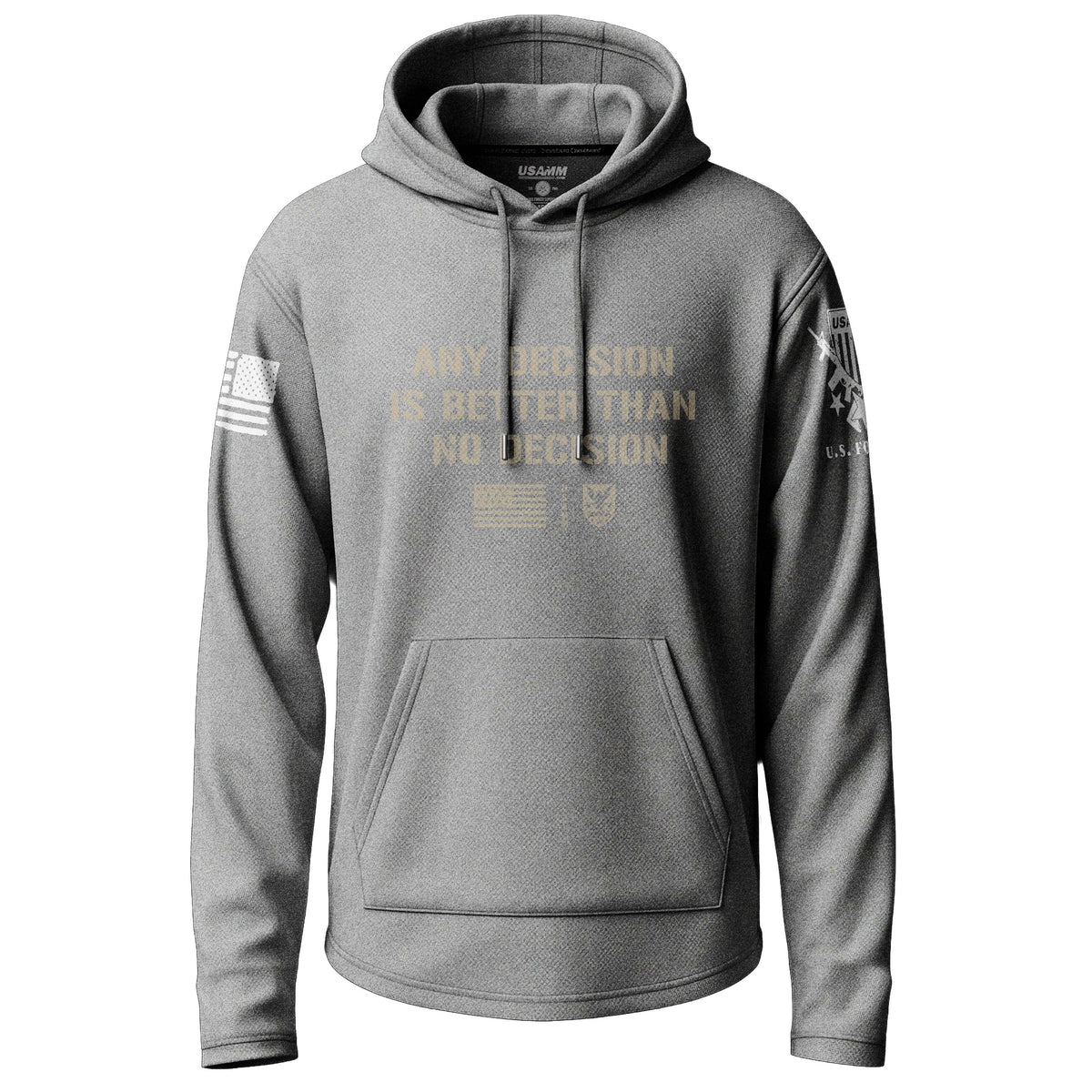 Any Decision Is Better Than No Decision Lightweight Hoodie Lightweight Hoodie 90033-S-HG-THIN