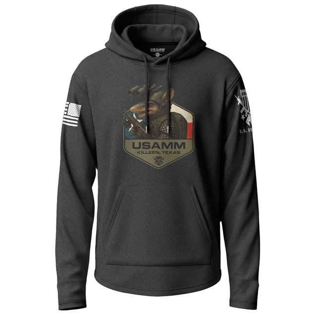 Armadillo Operator Polygon Texas Lightweight Hoodie Lightweight Hoodie 90043-S-BK-THIN