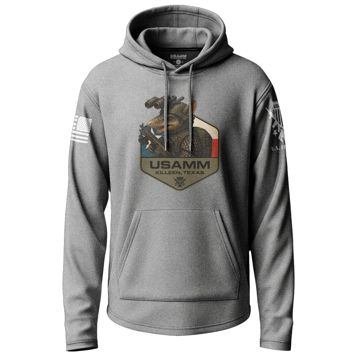Armadillo Operator Polygon Texas Lightweight Hoodie Lightweight Hoodie 90043-S-HG-THIN