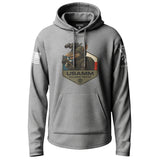 Armadillo Operator Polygon Texas Lightweight Hoodie Lightweight Hoodie 90043-S-HG-THIN