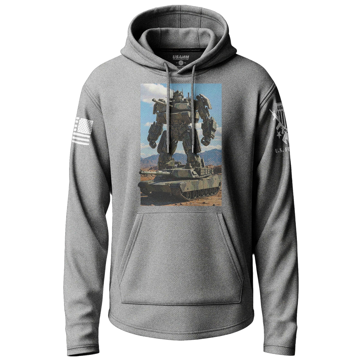 Tactical Armorbot Graphic Lightweight Hoodie Lightweight Hoodie 90044-S-HG-THIN