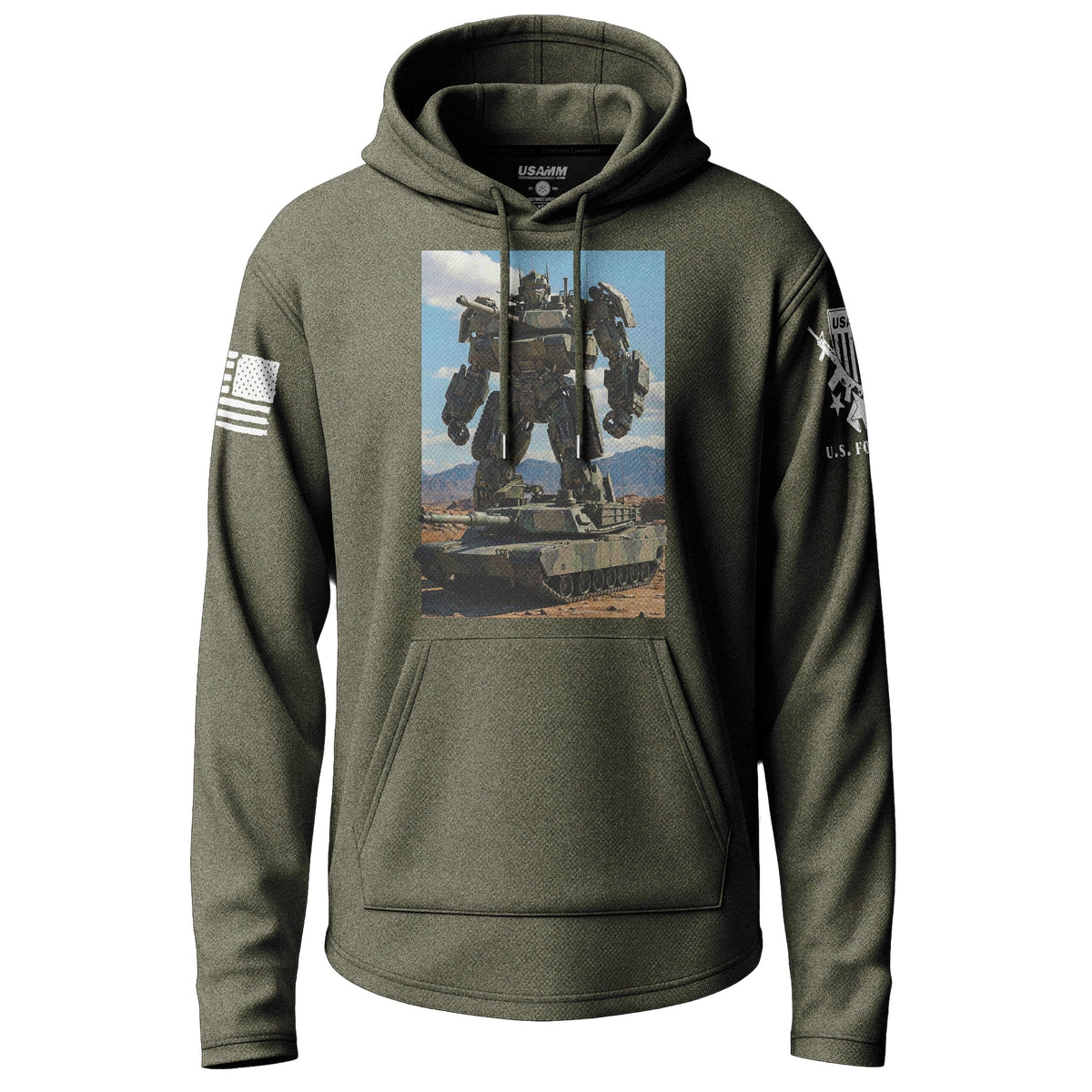 Tactical Armorbot Graphic Lightweight Hoodie Lightweight Hoodie 90044-S-MG-THIN