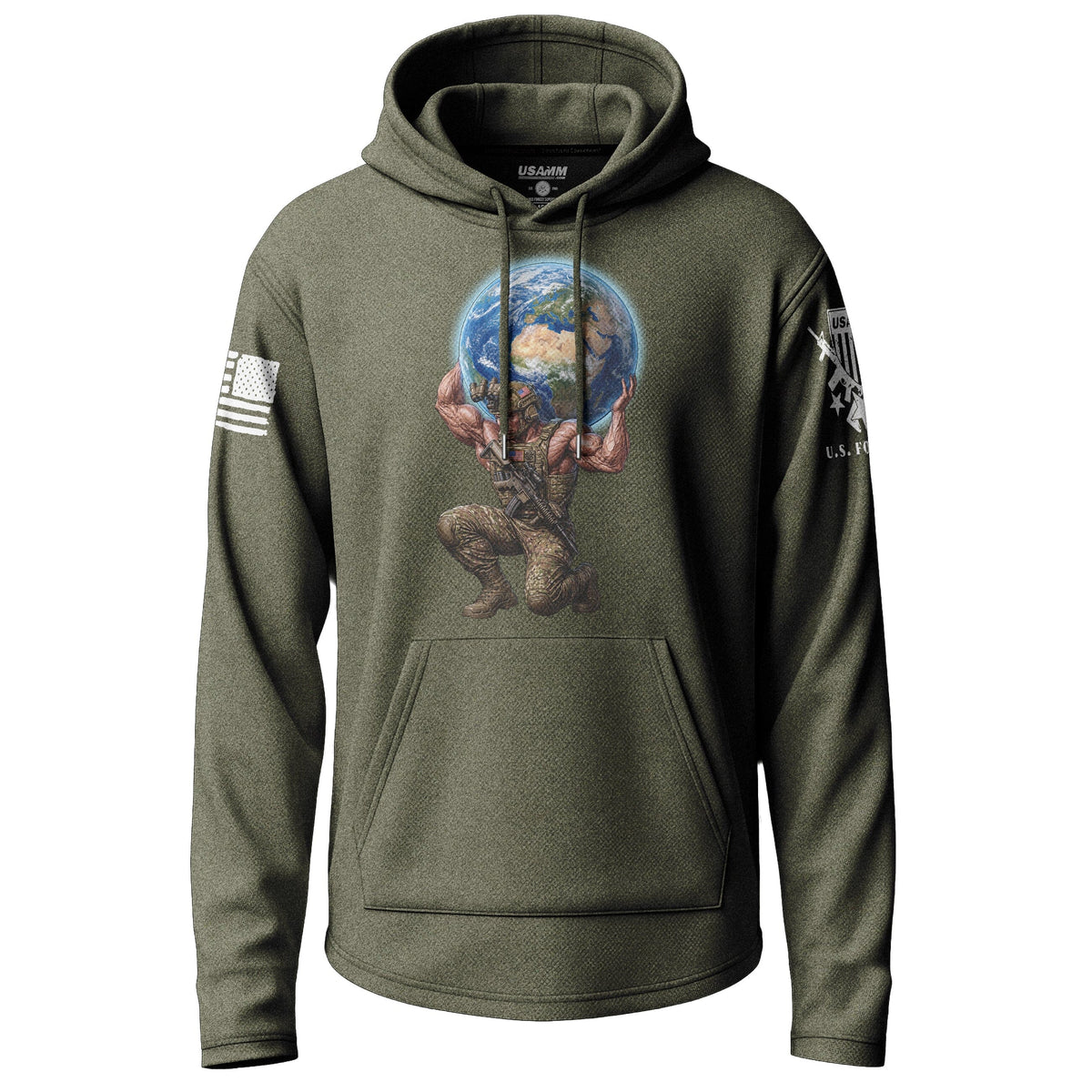 Atlas Operator Lightweight Hoodie (Copy) Lightweight Hoodie 90047-S-MG-THIN