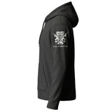 0% Woke Attack Helicopter Pilot Tactical Graphic Lightweight Hoodie