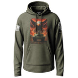 M1A2 Eagle Graphic Lightweight Hoodie Lightweight Hoodie 90018-S-MG-THIN
