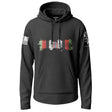 Afghanistan Campaign Medal Ribbon Graphic Lightweight Hoodie Lightweight Hoodie 90052-S-BK-THIN