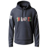 Afghanistan Campaign Medal Ribbon Graphic Lightweight Hoodie Lightweight Hoodie 90052-S-NAVY-THIN