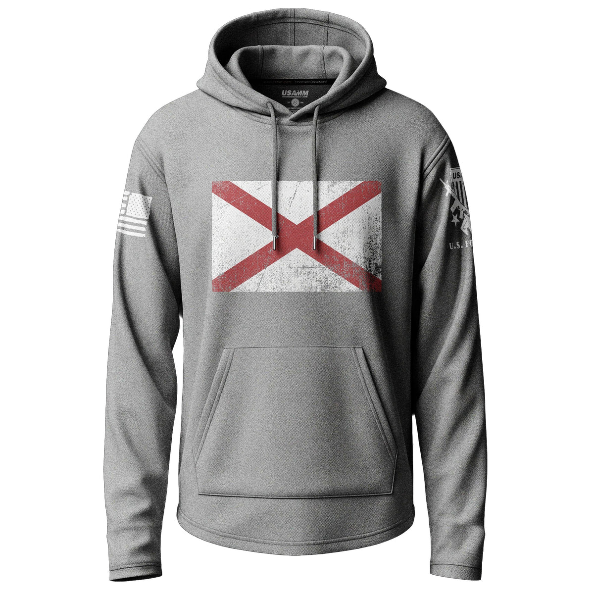 Alabama Distressed Graphic Lightweight Hoodie Lightweight Hoodie 90080-S-HG-THIN