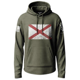 Alabama Distressed Graphic Lightweight Hoodie Lightweight Hoodie 90080-S-MG-THIN