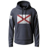 Alabama Distressed Graphic Lightweight Hoodie Lightweight Hoodie 90080-S-NAVY-THIN