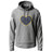 Alaska State Flag Heart Lightweight Hoodie Lightweight Hoodie 90083-S-HG-THIN