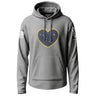 Alaska State Flag Heart Lightweight Hoodie Lightweight Hoodie 90083-S-HG-THIN