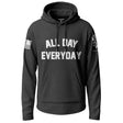 All Day Everyday Graphic Lightweight Hoodie Lightweight Hoodie 90084-S-BK-THIN
