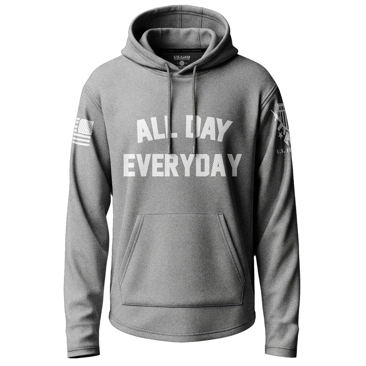 All Day Everyday Graphic Lightweight Hoodie Lightweight Hoodie 90084-S-HG-THIN
