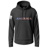 America Established 1776 Graphic Lightweight Hoodie Lightweight Hoodie 90072-S-BK-THIN