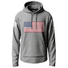 Classic American Flag Graphic Lightweight Hoodie Lightweight Hoodie 90092-S-HG-THIN