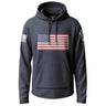 Classic American Flag Graphic Lightweight Hoodie Lightweight Hoodie 90092-S-NAVY-THIN
