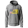 American Gadsden Flag Graphic Lightweight Hoodie Lightweight Hoodie 90094-S-HG-THIN
