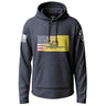American Gadsden Flag Graphic Lightweight Hoodie Lightweight Hoodie 90094-S-NAVY-THIN