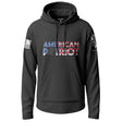 American Patriot Gunfighter Graphic Lightweight Hoodie Lightweight Hoodie 90096-S-BK-THIN
