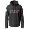 American Patriot Gunfighter Graphic Lightweight Hoodie Lightweight Hoodie 90096-S-BK-THIN