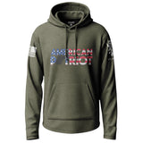 American Patriot Gunfighter Graphic Lightweight Hoodie Lightweight Hoodie 90096-S-MG-THIN