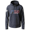 American Patriot Gunfighter Graphic Lightweight Hoodie Lightweight Hoodie 90096-S-NAVY-THIN