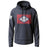 Arkansas Distressed State Flag Graphic Lightweight Hoodie Lightweight Hoodie 90110-S-NAVY-THIN